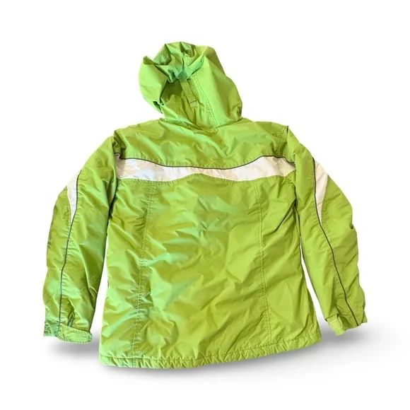 Columbia Insulated Hooded Jacket Sz L - Picture 4 of 17